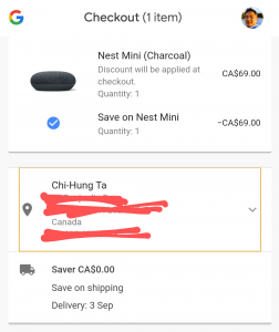 Free Google Nest Mini claimed